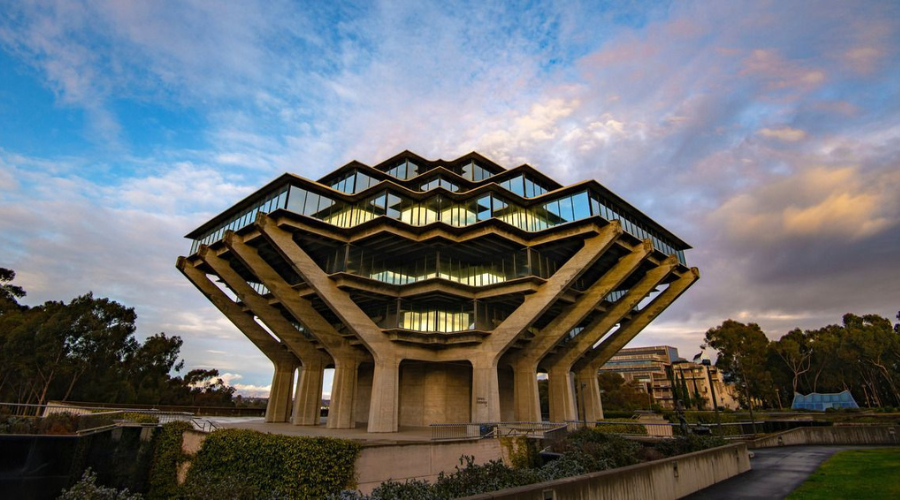 Building on UC San Diego campus